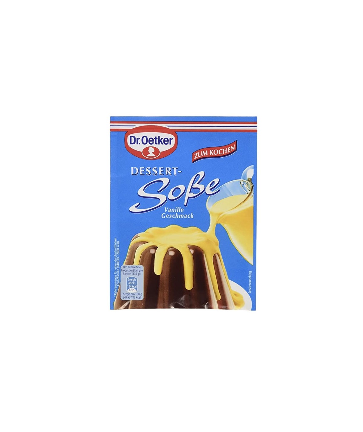 Sauce à la vanille pour dessert à cuire Dr. Oetker 51g
