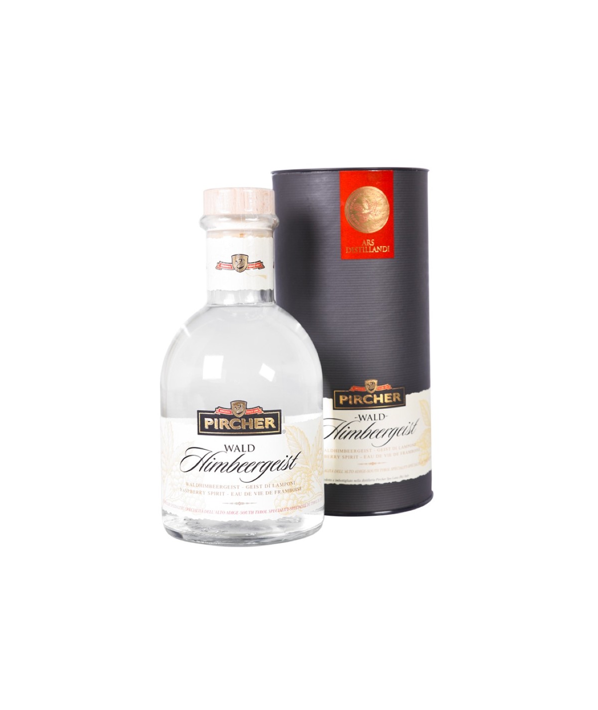 Verre à Schnaps En Cristal Ancien Made In France - Rouge, Vintage