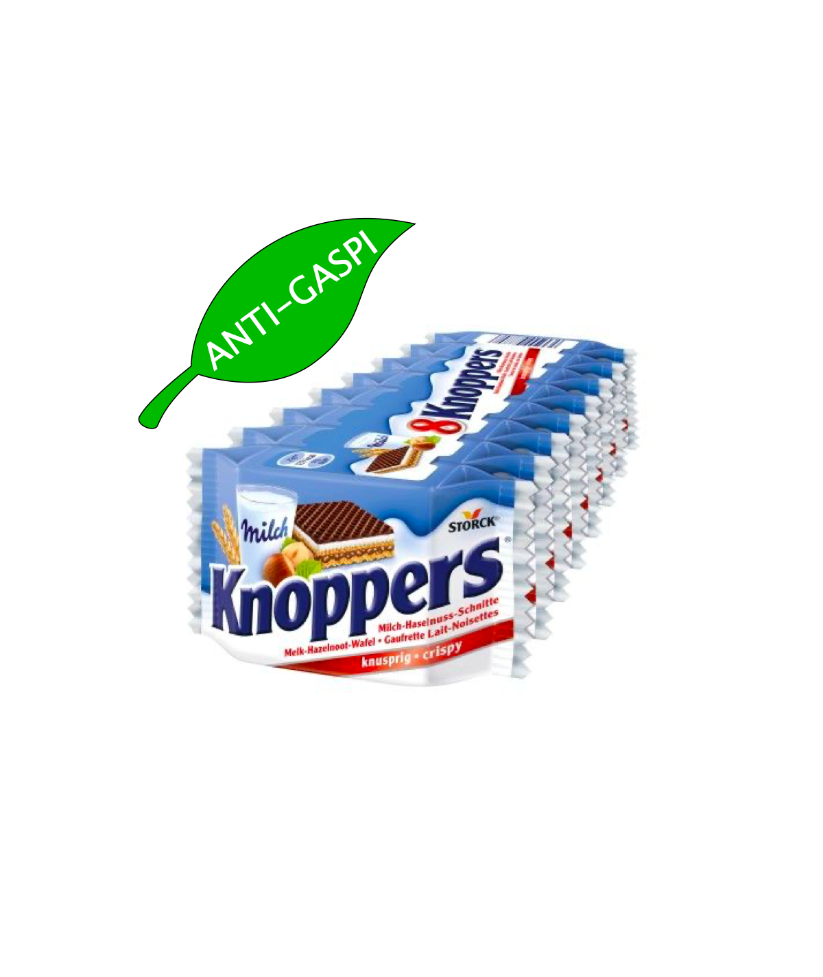 Knoppers x8 - 200g