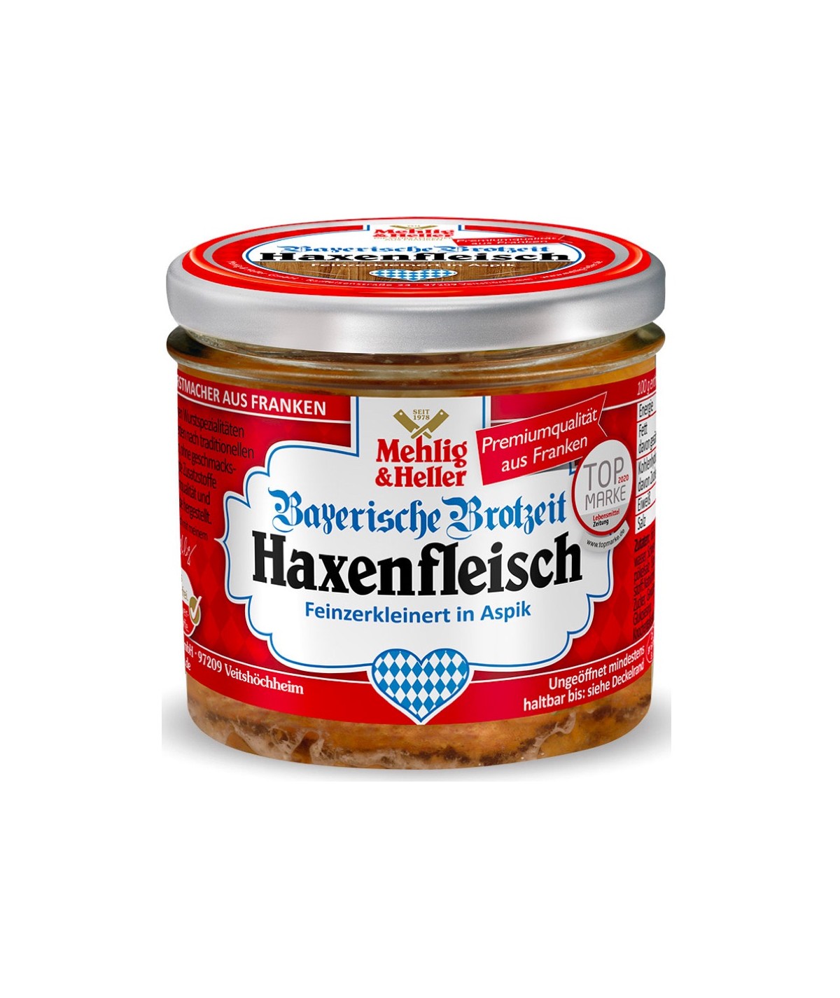 Terrine au jarret de porc Mehlig & Heller 250g