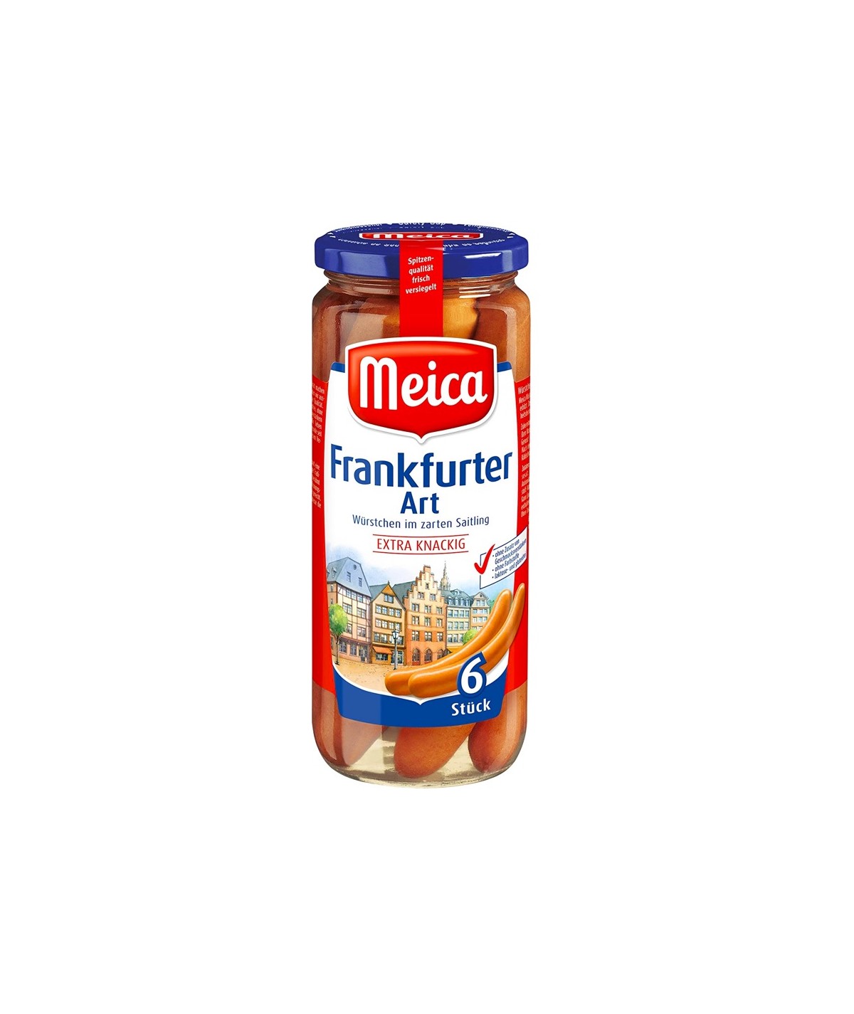 Meica 6 Frankfurter extra knackig 250g