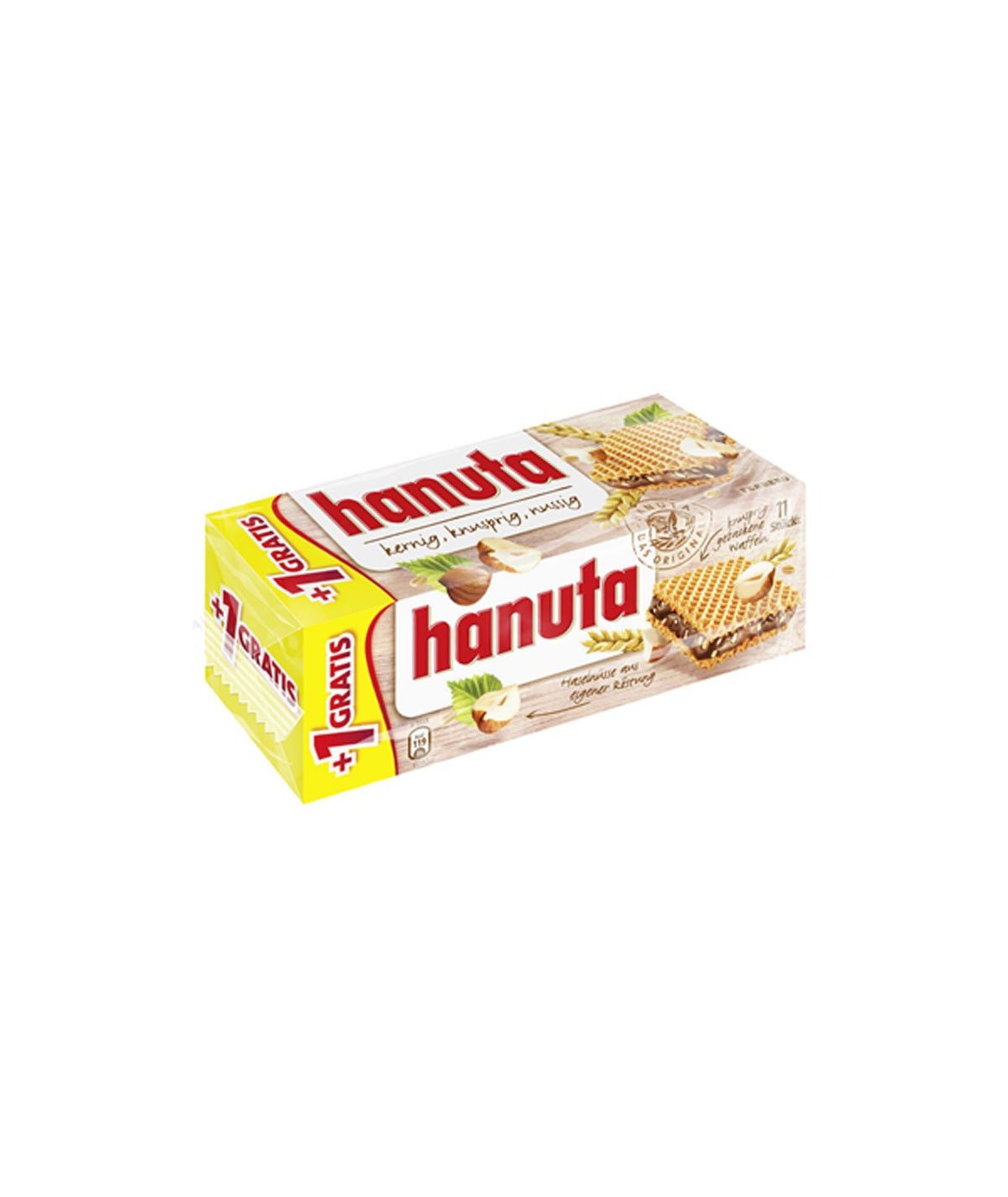 Hanuta Gaufrettes Au Chocolat Et Aux Noisettes Ferrero 2g