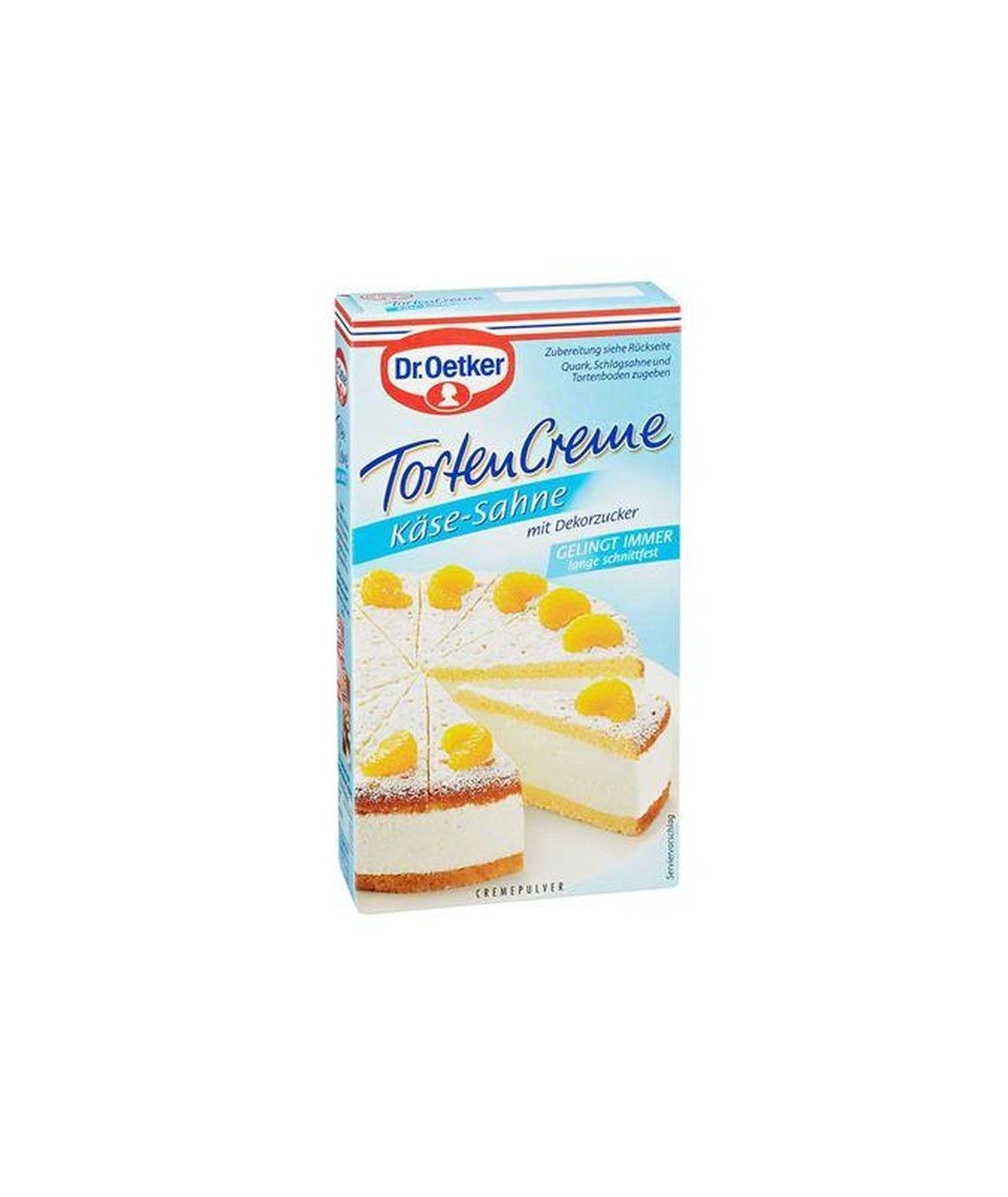 Tortencreme Käse-Sahne Dr. Oetker 150g Tortencreme Käse-Sahne Dr. Oetker 150g